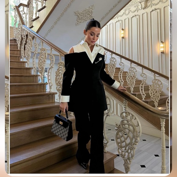 Ipekyol blazer dress designer limited edition bloggers fav same size 40/42 - Picture 3 of 10